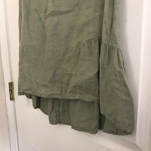 100% Linen Sleeveless Top - Picture 4 of 11